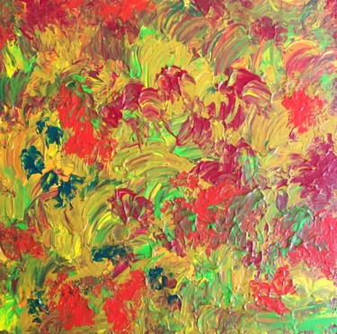 Painting titled "Autumn_" by Giart, Original Artwork, Acrylic