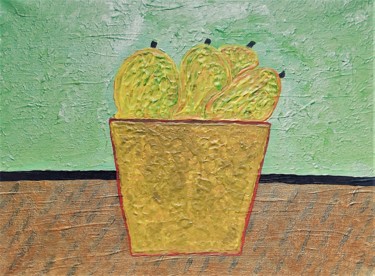 Painting titled "Still life with man…" by Giart, Original Artwork, Acrylic