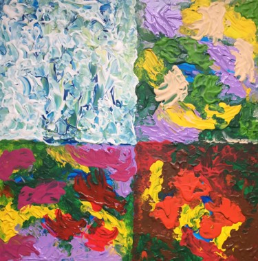 Malarstwo zatytułowany „Seasons” autorstwa Giart, Oryginalna praca, Akryl