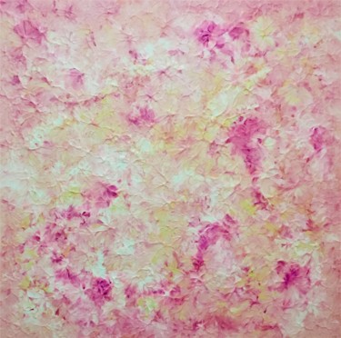 Painting titled "Pink quartz" by Giart, Original Artwork, Acrylic