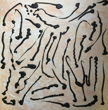 Peinture intitulée "Confrontation" par Giart, Œuvre d'art originale, Acrylique