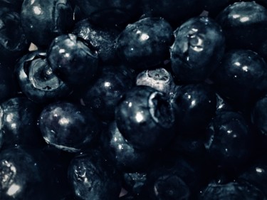 Photography titled "Blueberries" by Giart, Original Artwork, Digital Photography