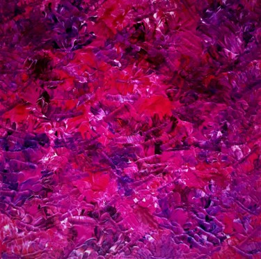 Peinture intitulée "Rubies" par Giart, Œuvre d'art originale, Acrylique