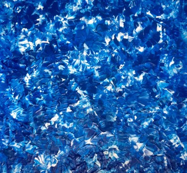 Painting titled "Sapphires" by Giart, Original Artwork, Acrylic