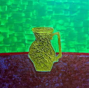 Malerei mit dem Titel "Still life with a j…" von Giart, Original-Kunstwerk, Acryl