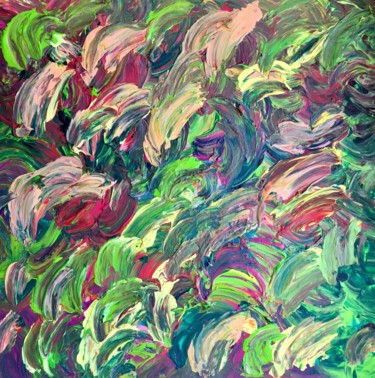 Painting titled "Jungle" by Giart, Original Artwork, Acrylic