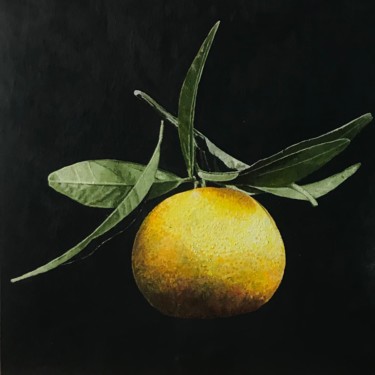 Pittura intitolato "Mandarino" da Simone Giaiacopi, Opera d'arte originale, Olio