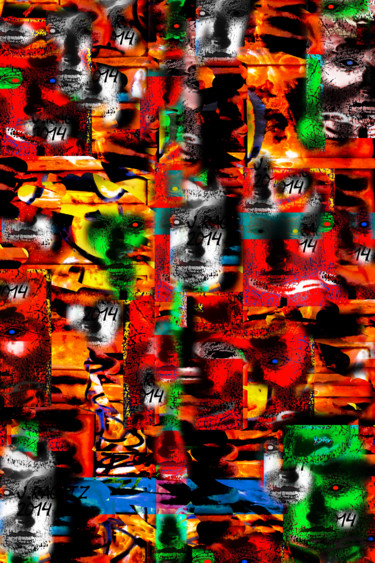 Digital Arts με τίτλο ""Into my World"   P…" από Giampiero Ragatzu, Αυθεντικά έργα τέχνης, Ψηφιακή ζωγραφική