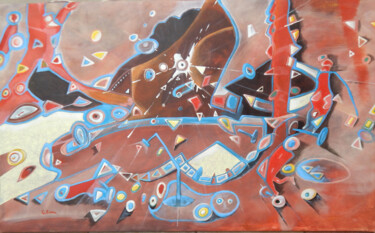 Peinture intitulée "Apocalypse Now" par Giampietro Pinna (unartista net), Œuvre d'art originale, Acrylique