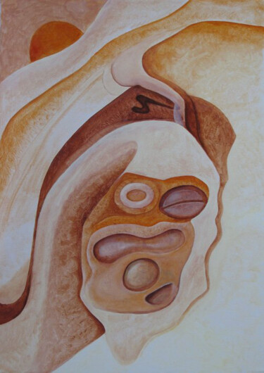 Painting titled "Maschere" by Giampietro Pinna (unartista net), Original Artwork, Acrylic
