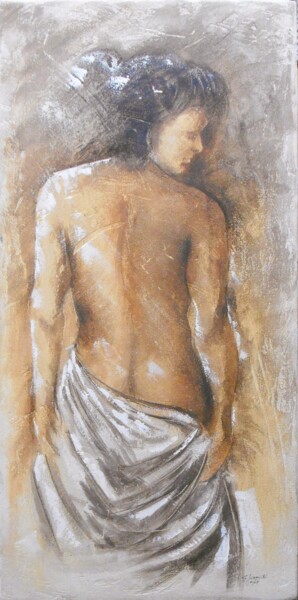 Картина под названием "Barbara" - Gian Paolo Pennisi, Подлинное произведение искусства, Акрил