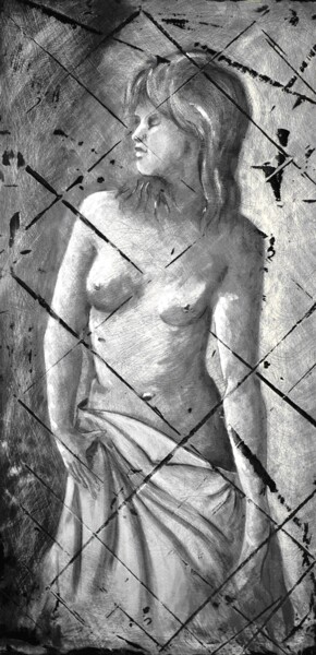 「Anna」というタイトルの絵画 Gian Paolo Pennisiによって, オリジナルのアートワーク, アクリル