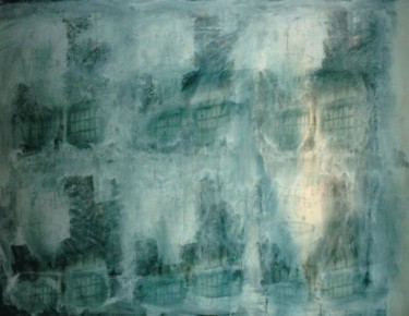Painting titled "6 Finestre bianco -…" by Giancarlo Baraldo, Original Artwork, Other