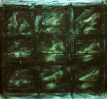 Malerei mit dem Titel "9 Scarpe (3 cancell…" von Giancarlo Baraldo, Original-Kunstwerk, Andere
