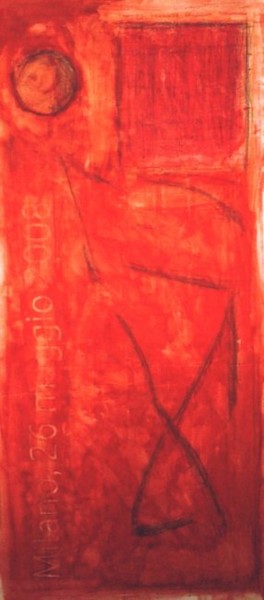 Pittura intitolato "26 Maggio 2008" da Giancarlo Baraldo, Opera d'arte originale, Altro