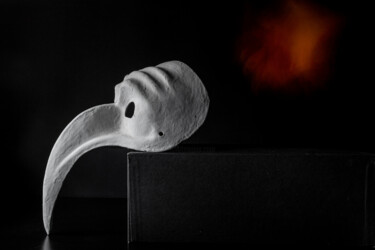 Fotografia intitolato "maschera n.3" da Giancarlo Biscardi, Opera d'arte originale, Fotografia digitale