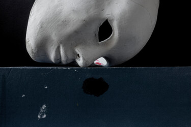 Fotografía titulada "maschera n.2" por Giancarlo Biscardi, Obra de arte original, Fotografía digital