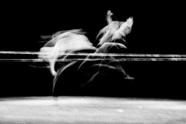 Fotografia intitolato "Danza della corda" da Giancarlo Marcocchi, Opera d'arte originale, fotografia a pellicola