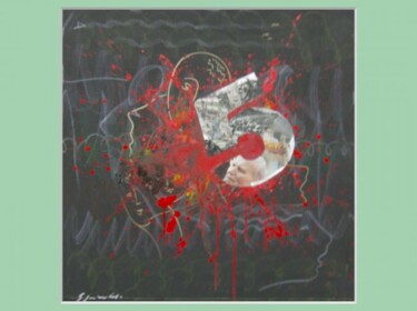 Painting titled "non uccidere" by Giancarlo Siniscalchi, Original Artwork