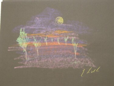 Pittura intitolato "tramonto" da Giancarlo Siniscalchi, Opera d'arte originale