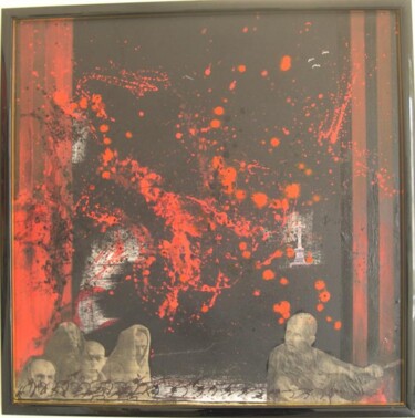 Peinture intitulée "olocausto" par Giancarlo Siniscalchi, Œuvre d'art originale