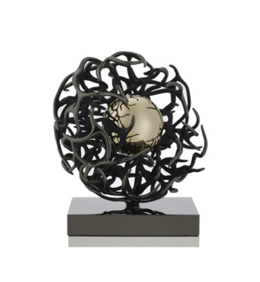 Escultura intitulada "Autoritatto" por Gianfranco Meggiato, Obras de arte originais, Bronze