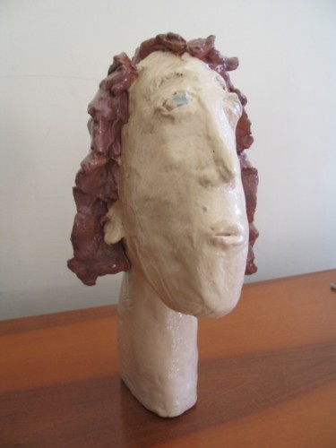 Scultura intitolato "il ragazzo" da Giangenta, Opera d'arte originale, Ceramica