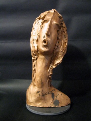 Sculpture titled "Oro" by Giangenta, Original Artwork, Ceramics