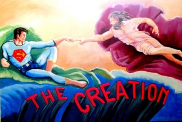 Pittura intitolato "The Creation" da Gianluca Citi, Opera d'arte originale