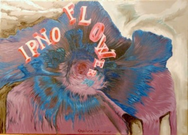 Pittura intitolato "Ipno Flower" da Gianluca Citi, Opera d'arte originale