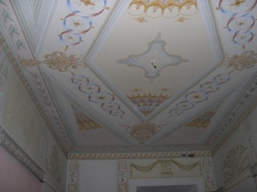 Pittura intitolato "soffitto dipinto ne…" da Luke, Opera d'arte originale