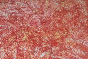Pittura intitolato "UNIVERSUM Red Passi…" da Gianmaria D'Andrea (GIANDANIX), Opera d'arte originale, Smalto Montato su Telai…