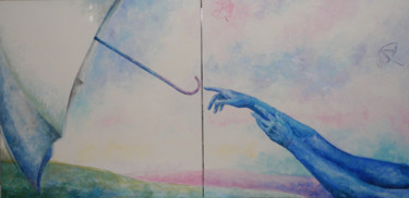 Peinture intitulée "Sogno" par Gianna Bucelli, Œuvre d'art originale, Huile