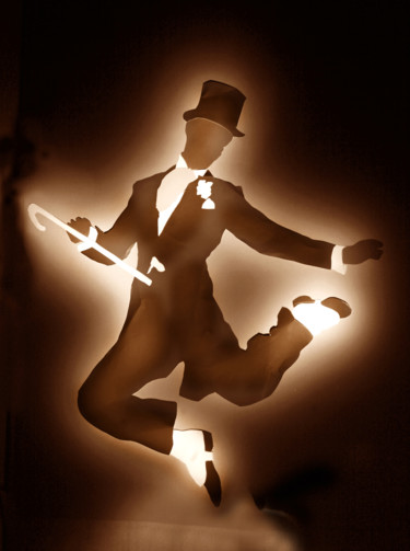 Fotografia intitolato "Fred Astaire" da Giannibianchiph, Opera d'arte originale, Fotografia manipolata