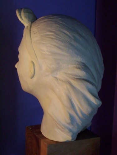 Sculpture titled "FANCIULLA ROMANA" by Gianni  Giovanni Villa, Original Artwork