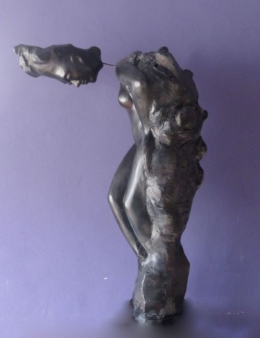 Sculptuur getiteld "DOPO L' AMEN" door Gianni  Giovanni Villa, Origineel Kunstwerk
