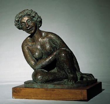 Sculpture titled "RICCIOLINA" by Marcello Giannozzi, Original Artwork