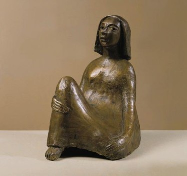 Sculpture titled "BRUNA" by Marcello Giannozzi, Original Artwork