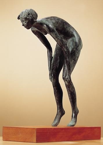 Sculpture titled "TUFFATRICE" by Marcello Giannozzi, Original Artwork