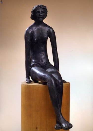 Sculpture titled "SULLO SCOGLIO" by Marcello Giannozzi, Original Artwork