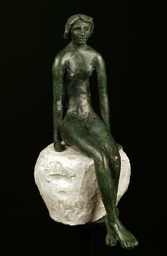 Sculpture titled "SUL SASSO" by Marcello Giannozzi, Original Artwork