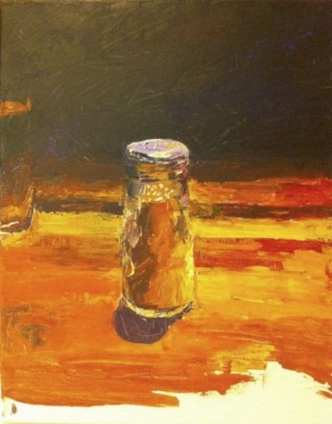 Peinture intitulée "Salt" par Giao Nguyen, Œuvre d'art originale, Huile