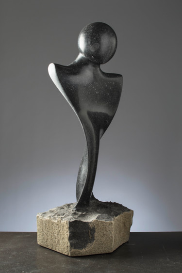 Sculpture titled "Passos" by Puddu Gianfranco, Original Artwork, Stone