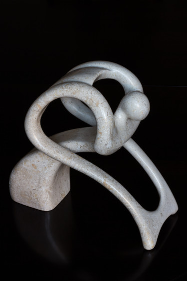 Sculpture intitulée "carico" par Puddu Gianfranco, Œuvre d'art originale, Pierre
