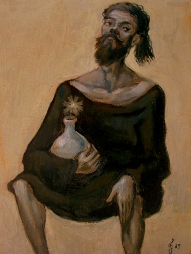 Peinture intitulée "Umber Thoma" par George Rurua, Œuvre d'art originale, Acrylique