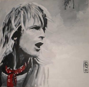 Painting titled "Renaud" by Gief, Original Artwork, Acrylic