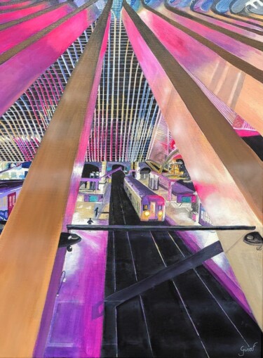 Peinture intitulée "Calatrava" par Gifi_art1, Œuvre d'art originale, Acrylique