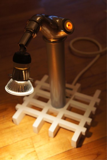 Artisanat intitulée "lampe.jpg" par Gil 2 Lérins, Œuvre d'art originale