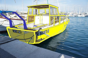 Installation intitulée "the show-boat" par Gil 2 Lérins, Œuvre d'art originale, Installation d'art