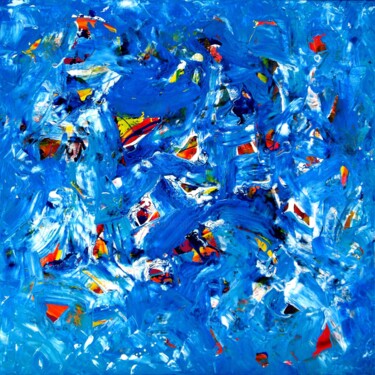 Картина под названием "#151" - Gil Lepage, Подлинное произведение искусства, Акрил